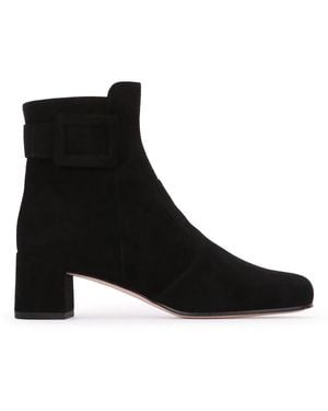 Roger Vivier Tres Vivier Polly Bootie 45 - Black