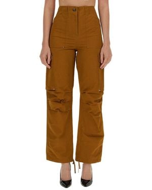 Rabanne Cotton Pants - Brown