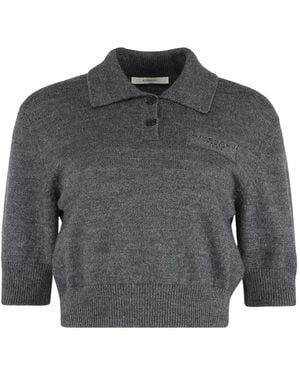 Givenchy Wool Polo - Grey