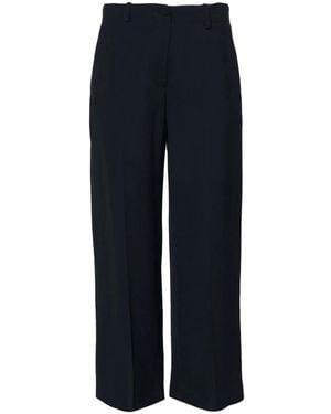 Erika Cavallini Semi Couture Wide-Leg Trousers - Blue
