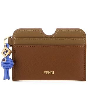 Fendi Cc Flat With Kn Vit.King/Cruis - Brown