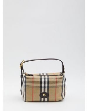 Burberry Mini Highlands Checked Tote Bag - Multicolour
