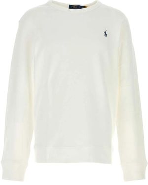 Polo Ralph Lauren Knit-Sweatshirt - White