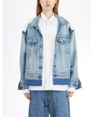 Junya Watanabe Denim Shirt Jacket - Blue