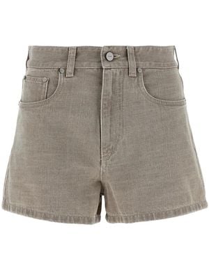 Fendi Stamp 1925' Shorts - Gray