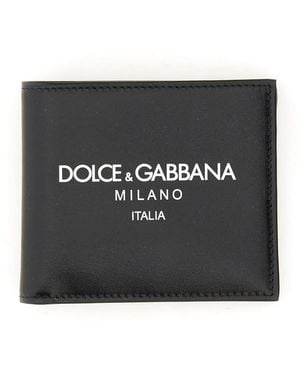 Dolce & Gabbana Dolce & Gabbana Bifold Wallet - Black