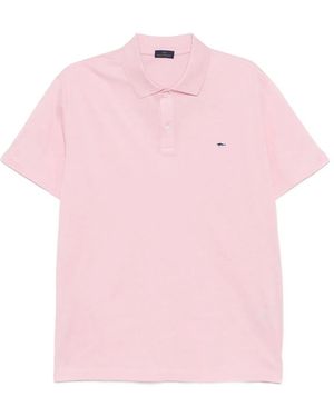 Paul & Shark Paul & Shark Logo Cotton Polo - Pink