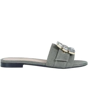 Roberto Festa Flat Slipper - White