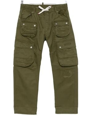 DSquared² Dsquared Kawaii Pocket Drawstring Pants - Green