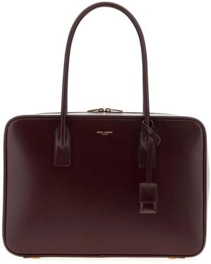 Saint Laurent Sac De Jour Bag - Purple