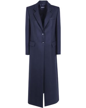 DR. HOPE Singlebreasted Long Coat - Blue