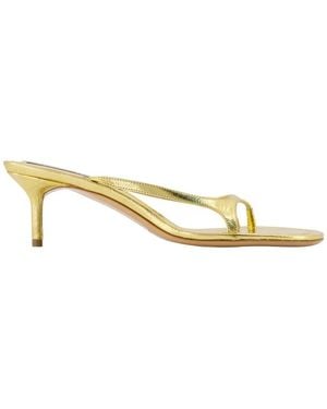 Acne Studios Heeled Mules - Yellow
