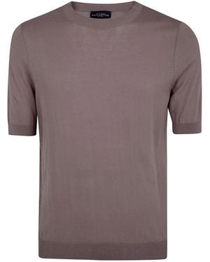 Ballantyne Short Sleeve Pullover - Brown