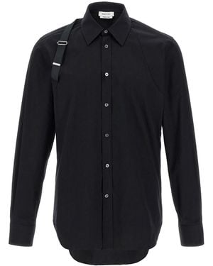 McQueen Mcqueen 'Harness' Shirt - Blue