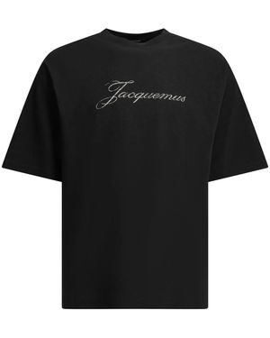 Jacquemus Crew-Neck T-Shirt - Black