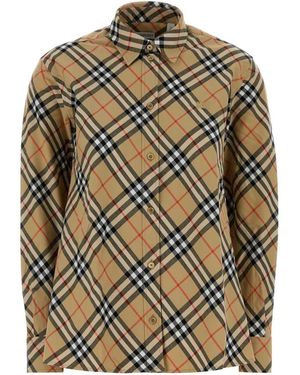 Burberry Checks Regular Shirt - Grey