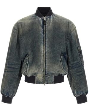 Balenciaga 'Bomber Standard' Jacket - Gray