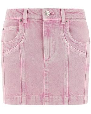 Isabel Marant Marant Etoile 'Juana' Skirt - Pink