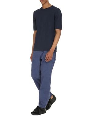 THE (Alphabet) The (Knit) - Blue