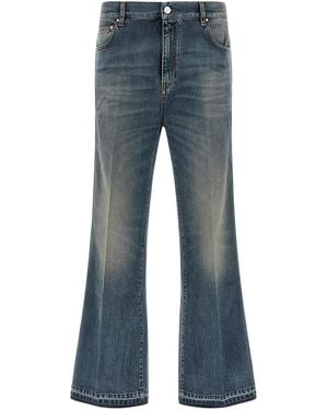 Amiri Flared Leg Jeans - Blue