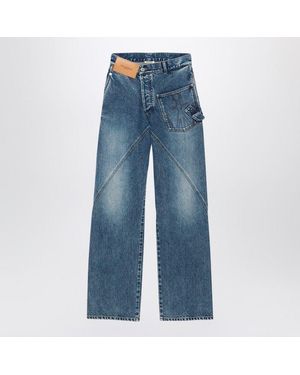 JW Anderson Midblue Twisteddenim Jeans
