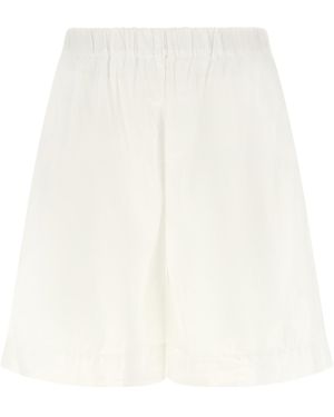 Xacus 'Carlotta' Bermuda Shorts - White
