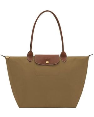 Longchamp Le Pliage Original L Bag - Brown