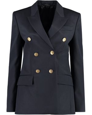 Givenchy Wool-mohair Blend Blazer - Black