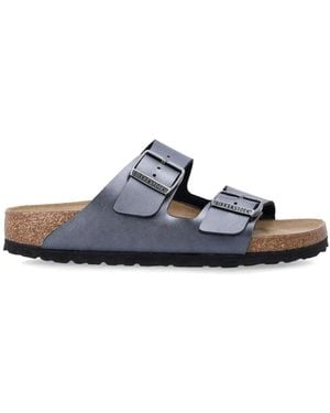 Birkenstock Arizona Metallic Birko - Blue