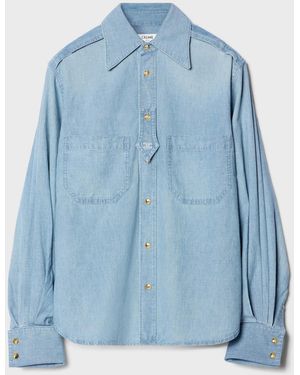 Celine Denim Shirt - Blue