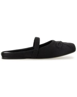 Marni Ballerina Sabot "Little Bow - Black