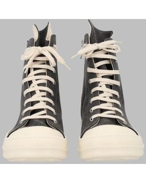 Rick Owens Inspired Low-Top Trainers For - Metallic