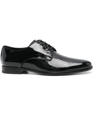 Dolce & Gabbana Dolce & Gabbana Raffaello Leather Derby Shoes - Black