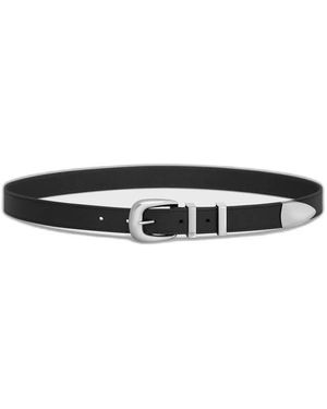 Celine Medium 25Mm Belt - Black