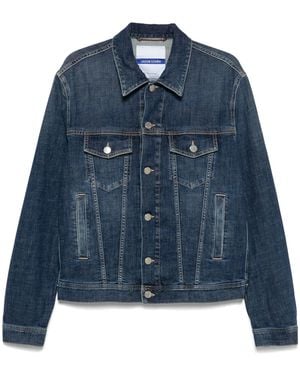 Jacob Cohen Medium Cotton Elastane Outerwear - Blue