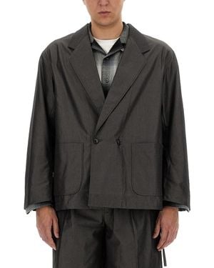 A.I.E. Oversize Jacket - Black