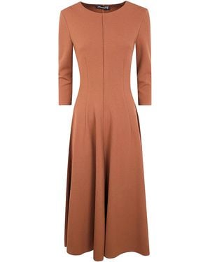 DR. HOPE Long Dress - Brown