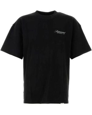 Represent Owners Club Script T-Shirt - Black