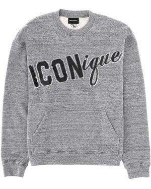 DSquared² Felpa "Iconique" - Grey