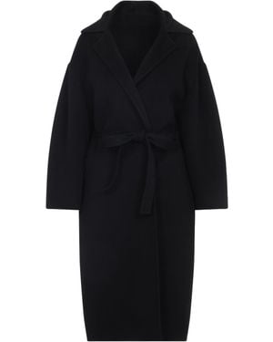 Alberta Ferretti Double Coat - Black
