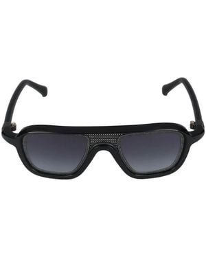 Yohji Yamamoto Sunglasses Sun502 C01/22/145 - Black