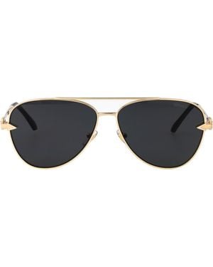 Versace Metal Sunglasses - Black