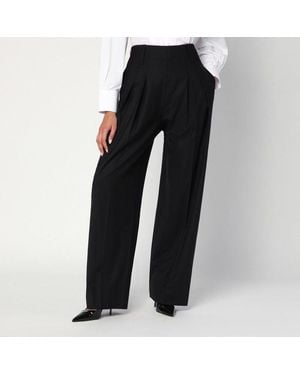 Victoria Beckham Wide Pants - Black