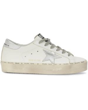 Golden Goose Hi Star Trainer - White