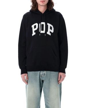 Pop Trading Co. Pop Arch Hoodie - Black