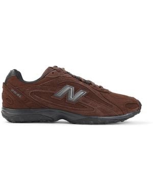 New Balance 204L Suede Trainers - Brown