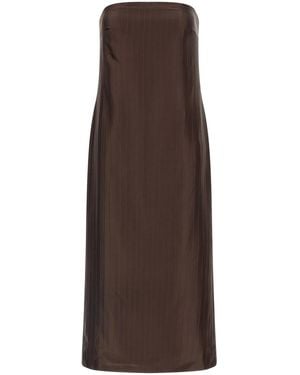 Loulou de Saison 'Giulia' Dress - Brown
