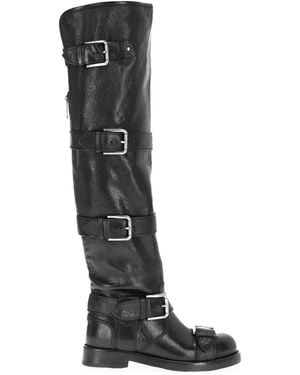 Dolce & Gabbana Dolce & Gabbana Boot "Horse" - Black