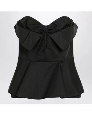 McQueen Corset Top - Black