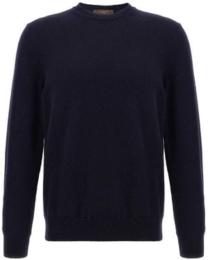 Zanone Wool Sweater - Blue